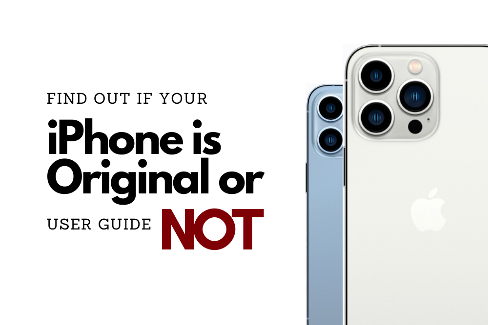 iPhone Original or Not - User Guide